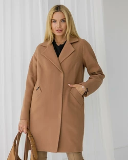 Женское укороченное пальто "Джессика" кашемир
